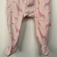 Size 3-6m: Magnetic Me Pink Giraffe 1pc Pjs