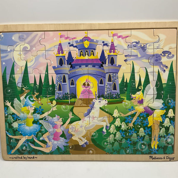 Melissa & Doug Fairy Fantasy Wooden 48pc Jigsaw Puzzle