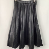 Size 6: Zara Black Leather Like Skirt