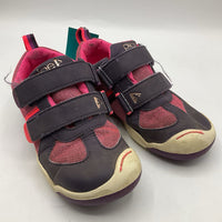 Size 11: Plae Pink/Purple Velcro Strap Sneakers