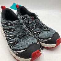 Size 5Y: Salomon Blue/Black Toggle Sneakers