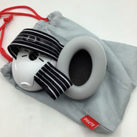 Alpine Muffy Baby White Hearing Protection Headphones w/ Travel Bag