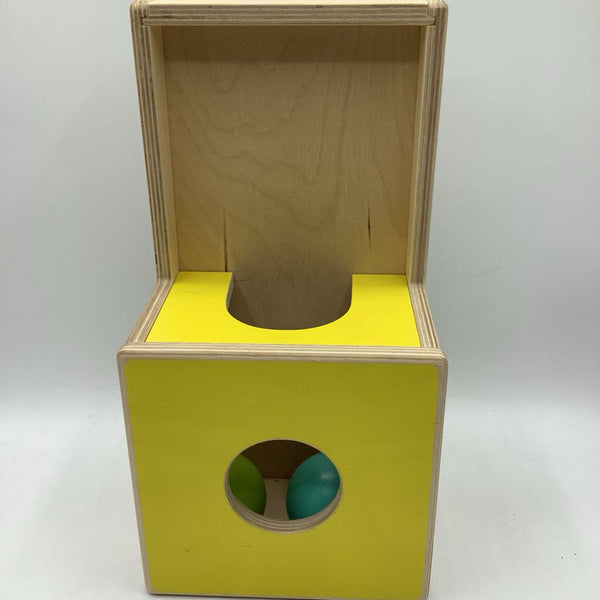 Lovevery Wooden Yellow Ball Drop