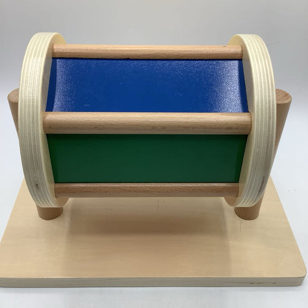 Wooden Colorful Spinning Rattle