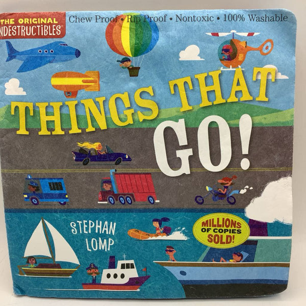 Things That Go Soft Baby Bath Book
