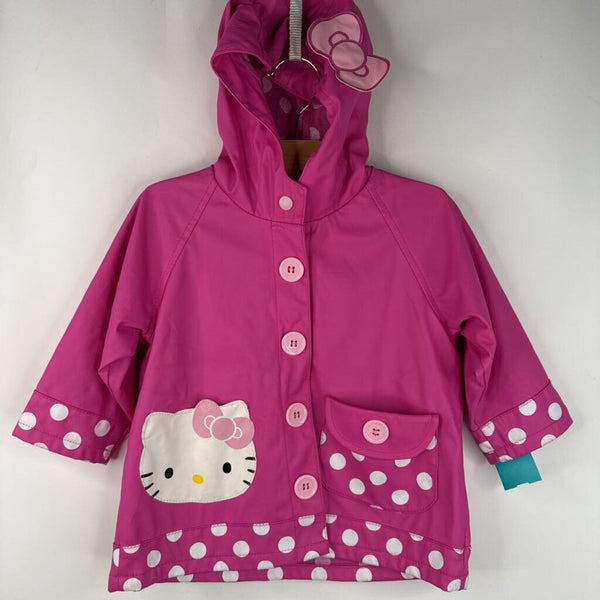 Size 2: Western Chief Pink Hello Kitty Rain Coat