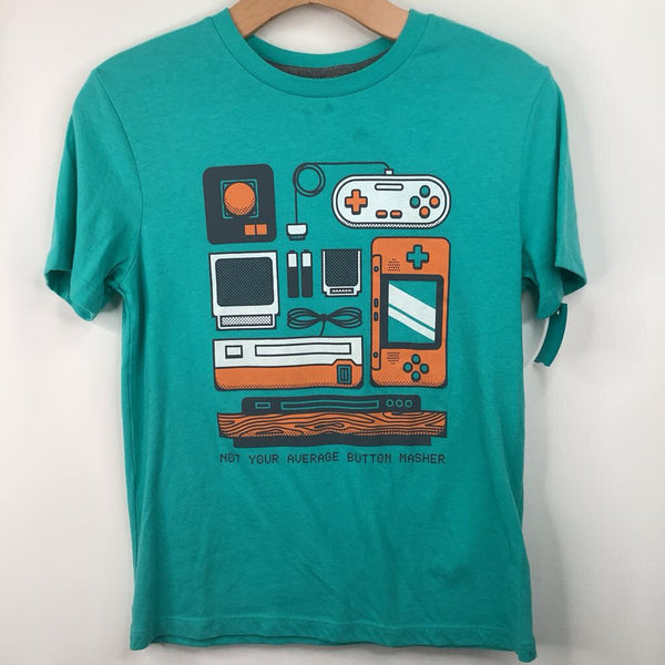 Size 10-12: Old Navy Blue Gaming Consoles T-Shirt