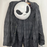 Size 12-14: The Nightmare Before Christmas Jack 5pc Costume