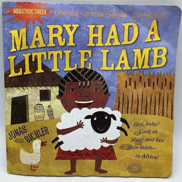 Mary Had A Little Lamb Soft Baby Bath Book