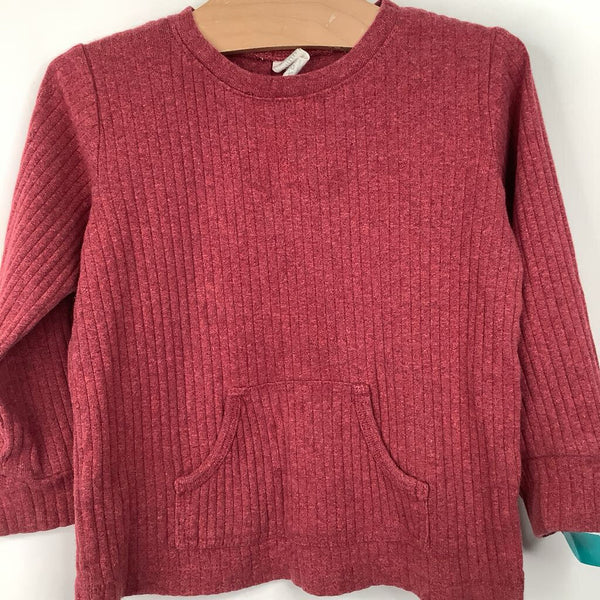Size 4: Kate Quinn Red Long Sleeve Shirt