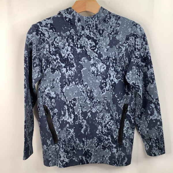 Size 10-12: Old Navy Blue Camo Hoodie