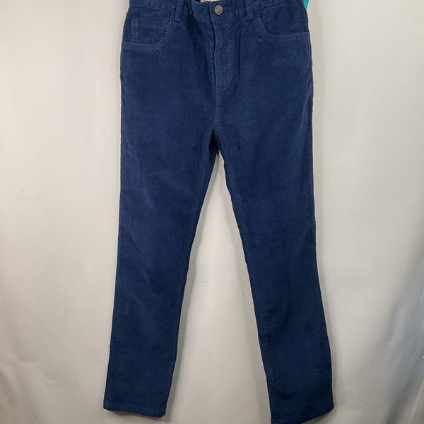 Size 11-12: Mini Boden Dark Blue Corduroy Pants