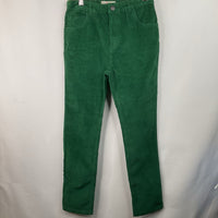 Size 11-12: Mini Boden Green Corduroy Pants