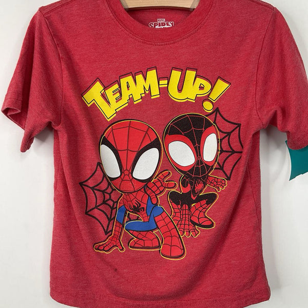Size 4: Marvel Red Spider Man T-Shirt