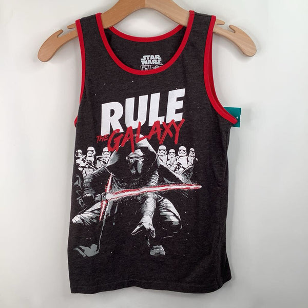 Size 12-14: Star Wars Grey/Red "Rule The Galaxy" Tank Top