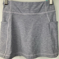 Size 6-7 (120): Hanna Andersson Light Blue Heathered Skort