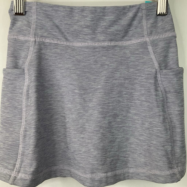 Size 6-7 (120): Hanna Andersson Light Blue Heathered Skort