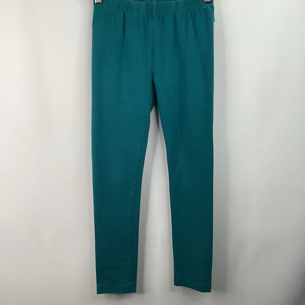 Size 8 (130): Hanna Andersson Teal Leggings
