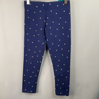 Size 6-7: Boden Blue/White Stars Leggings