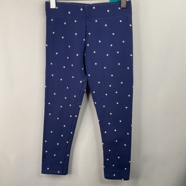Size 6-7: Boden Blue/White Stars Leggings
