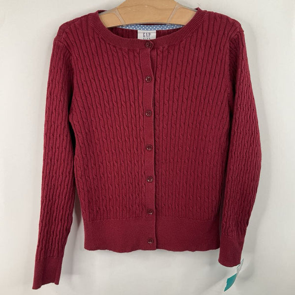 Size 6-7: Gap Red Button-Up Cardigan
