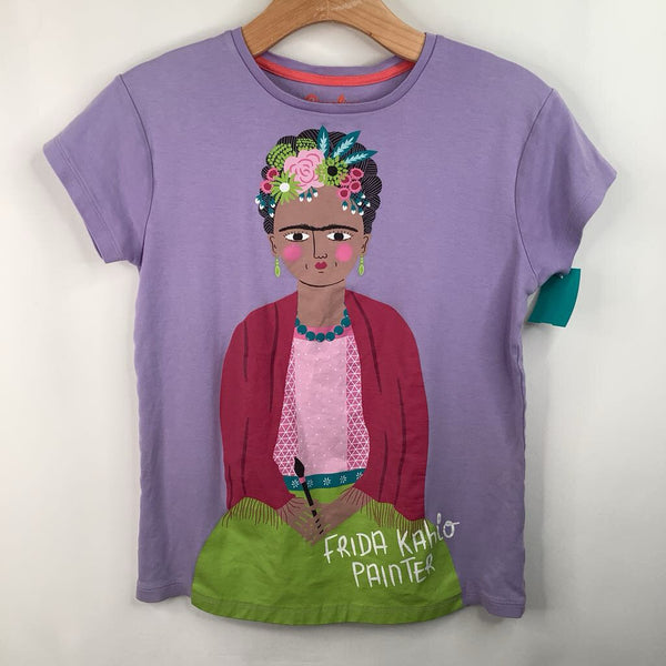 Size 12-13: Piccolina Purple "Frida Kahlo Painter" T-Shirt