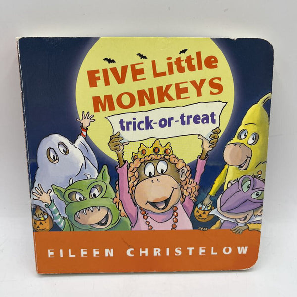 Five Little Monkeys Trick Or Treat (boardbook)