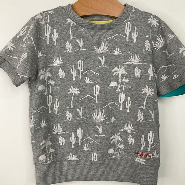 Size 2: Hudson Grey Cactus T-Shirt