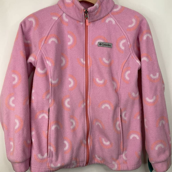 Size 14-16: Columbia Pink Fleece Zip Up Jacket