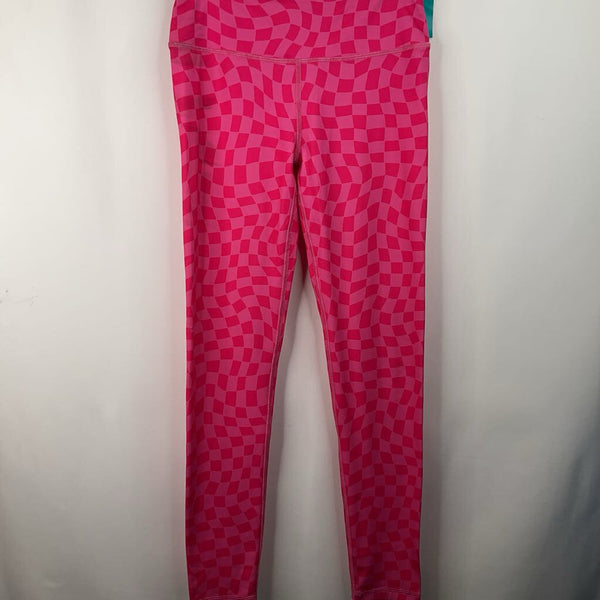 Size 12 (150): Hanna Andersson 2 Tone Pink Checkered Pants