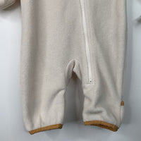 Size 0-3m: Columbia White Fleece Bunting
