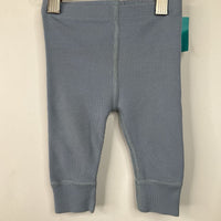 Size 3-6m (60): Hanna Andersson Blue Ribbed Legging Pants
