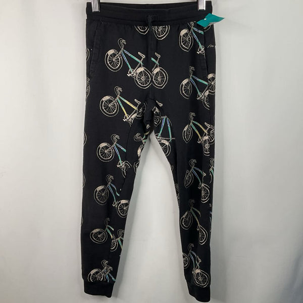 Size 10: Tea Black Bicycle Print Pants