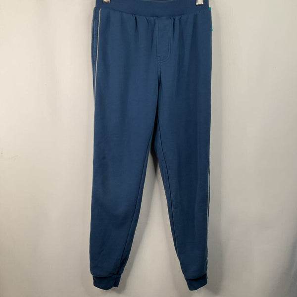 Size 10: Tea Bleu White Strip Pants -REDUCED