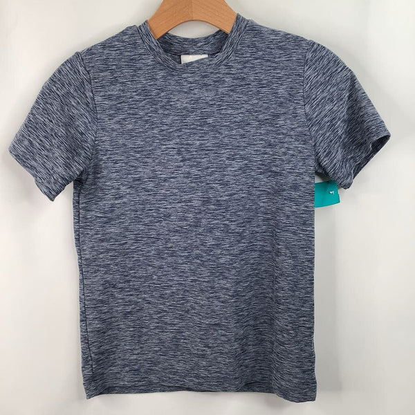 Size 8 (130): Hanna Andersson Heathered Blue T-Shirt