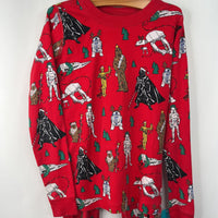 Size 10 (140): Hanna Andersson Red Star Wars Characters 2pc Pjs