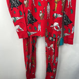 Size 10 (140): Hanna Andersson Red Star Wars Characters 2pc Pjs