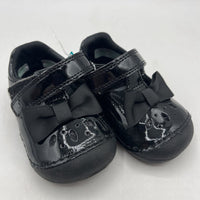 Size 3: Stride Rite Black Patent Leather Velcro Mary Janes