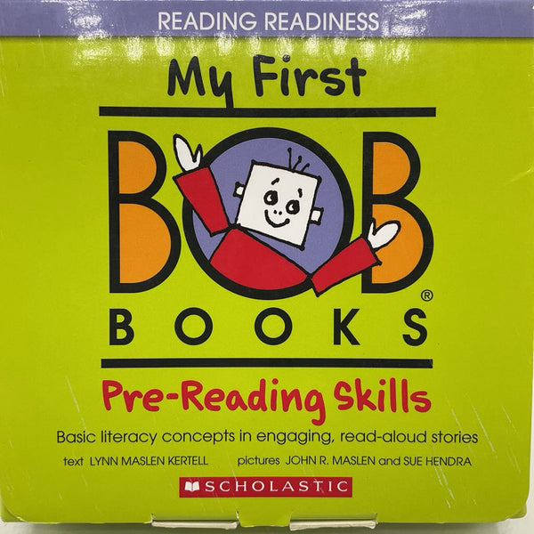 My First BOB Books: Pre-Reading Skills (Box Set)