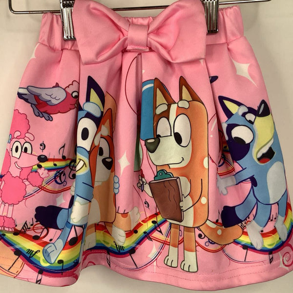 Size 5: Pink Bluey Skirt