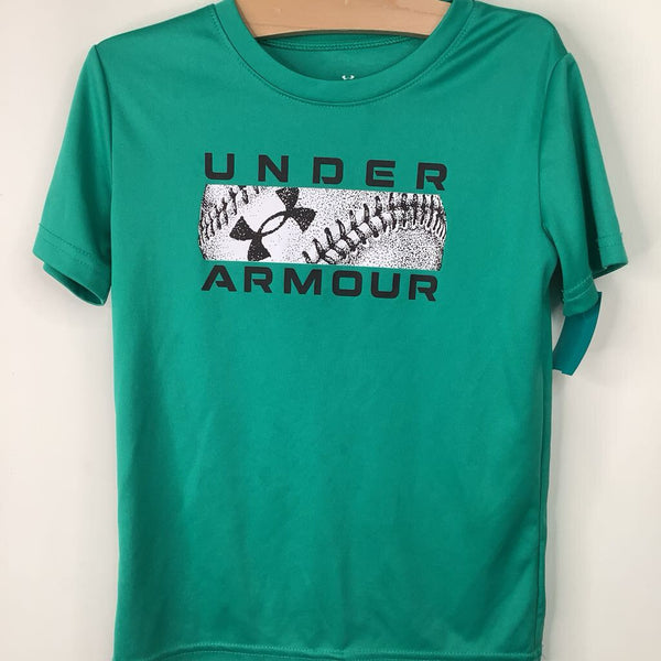 Size 6: Under Armour Green T-Shirt