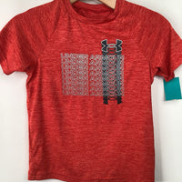 Size 8: Under Armour Red Heathered T-Shirt