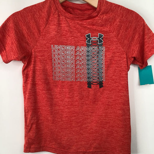 Size 8: Under Armour Red Heathered T-Shirt
