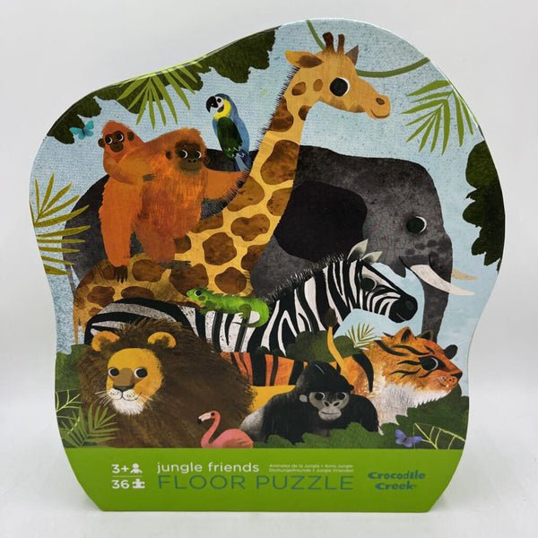 Crocodile Creek Jungle Friends 36pc Floor Puzzle