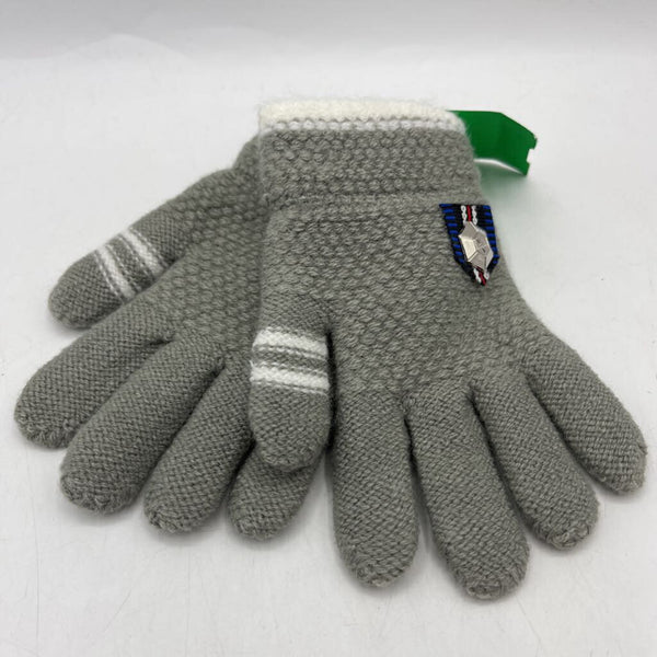 Size OS: Grey Knit Gloves