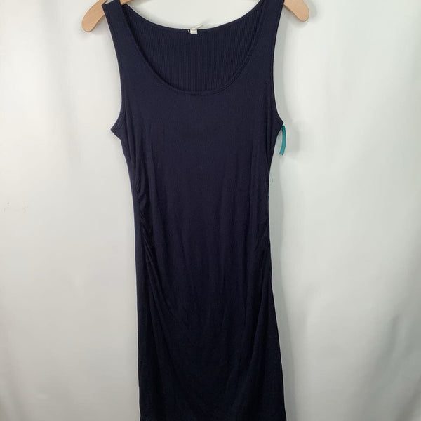 Size S: Pink Blush Dark Blue Tank Dress
