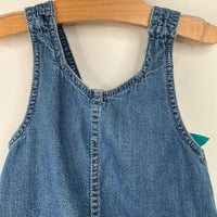Size 2: Gap Blue Overall Dress