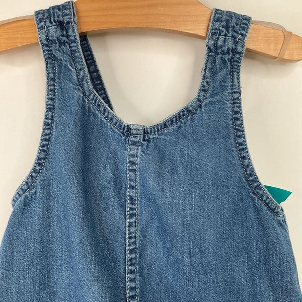 Size 2: Gap Blue Overall Dress