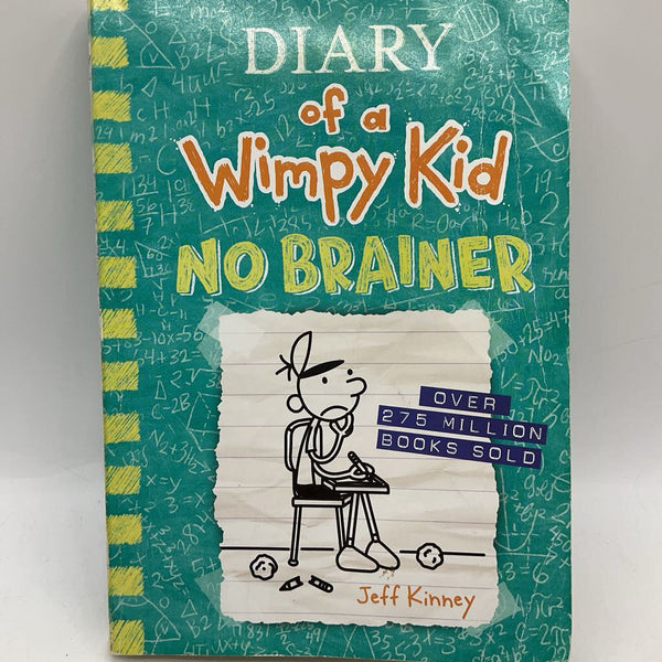 Diary Of A Wimpy Kid: No Brainer (paperback)
