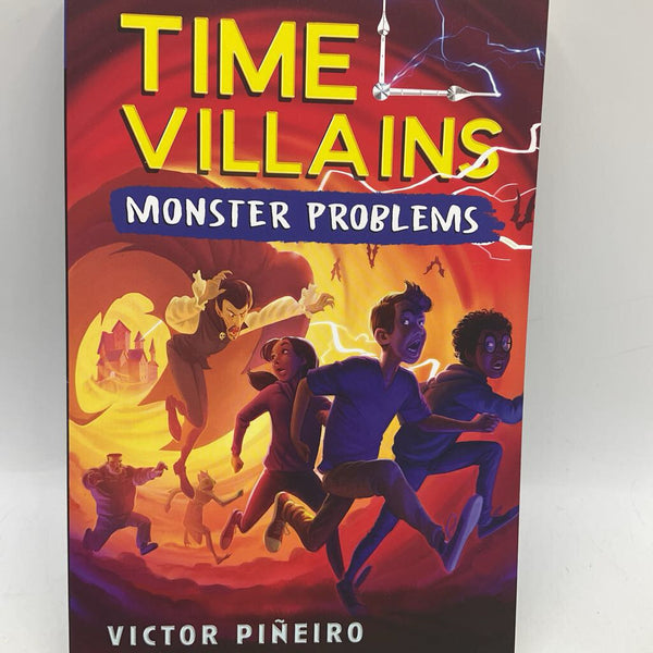 Time Villains Monster Problems (paperback)
